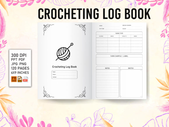 Crocheting Log Book - KDP Interior: A Strategic Asset for Low-Content Publishers