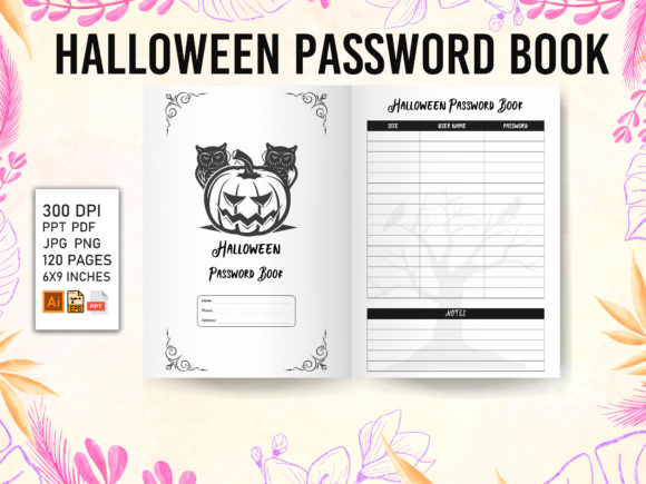 Halloween Password Book - KDP Interior: A Strategic Asset for Seasonal Publishing