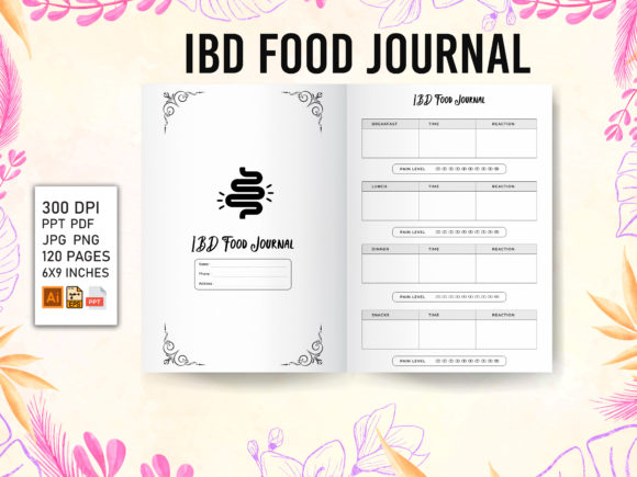 IBD Food Journal KDP Interior: A Strategic Niche