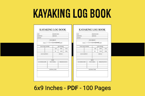 Kayaking Log Book: Streamlining KDP Production with Ready-to-Use PDF Interiors