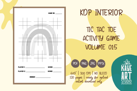 KDP Interior Tic Tac Toe Game Vol. 15: Creative Uses