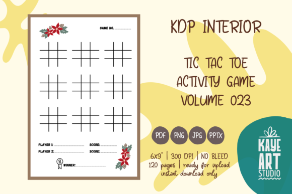 KDP Interior Tic Tac Toe Game Vol. 23