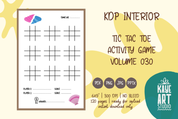 KDP Interior Tic Tac Toe Game Vol. 30