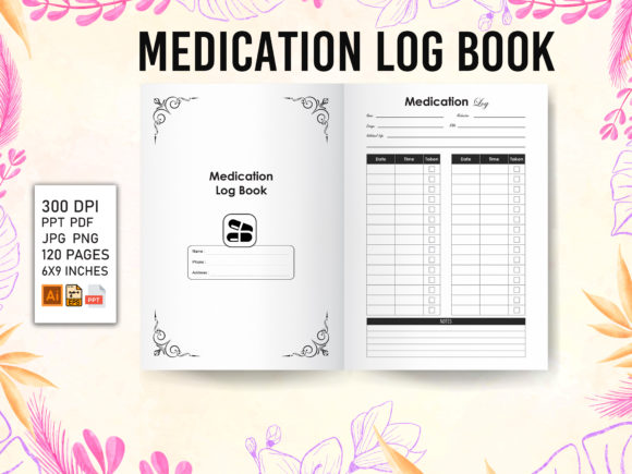 Medication Log Book KDP Interior: A Strategic Asset for Low-Content Publishers