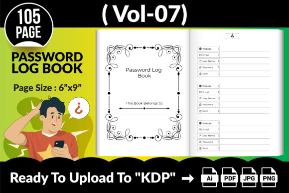 Password Log Book KDP Interior V07: A Creator's Guide