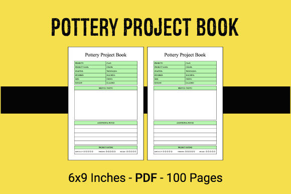 Pottery Project Book Interior: Streamlining KDP Publishing for Ceramic Artists