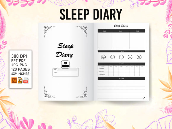 Sleep Diary KDP Interior: Evaluating a Multi-Format Template for Low-Content Publishing