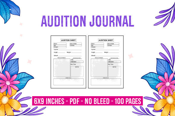 Streamlining KDP Publishing with a Professional Audition Journal Interior