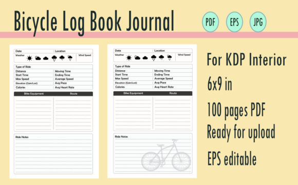 Streamlining Low-Content Publishing with a Bicycle Log Book KDP Journal
