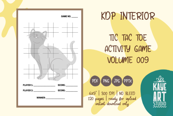 Streamlining Low-Content Publishing with KDP Interior Tic Tac Toe Game Vol. 09